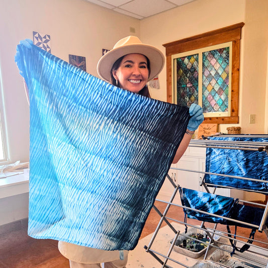 Indigo Tie Dye Class Las Cruces
