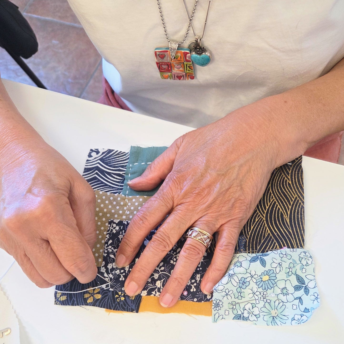 handstitching mending class las cruces