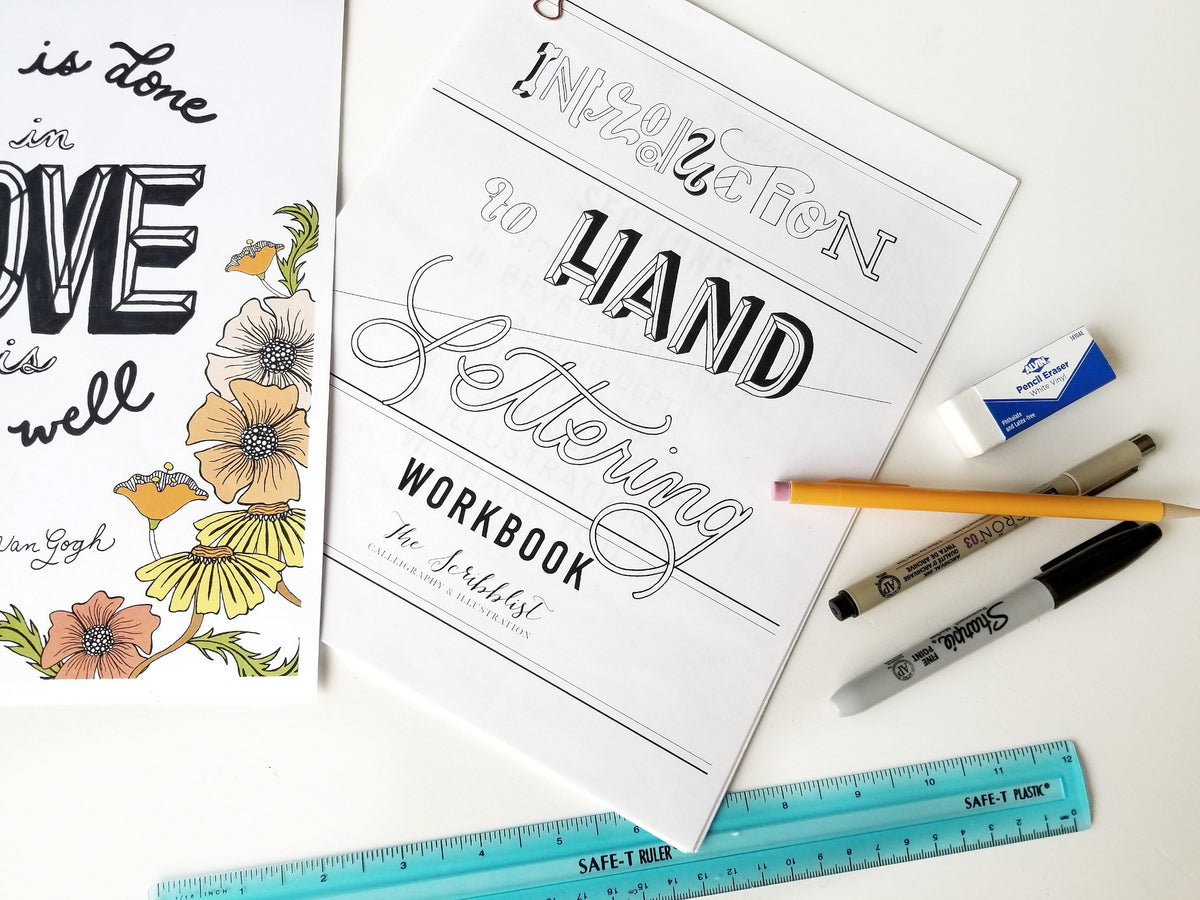 Intro to Hand Lettering Workshop – Assembly: gather + create