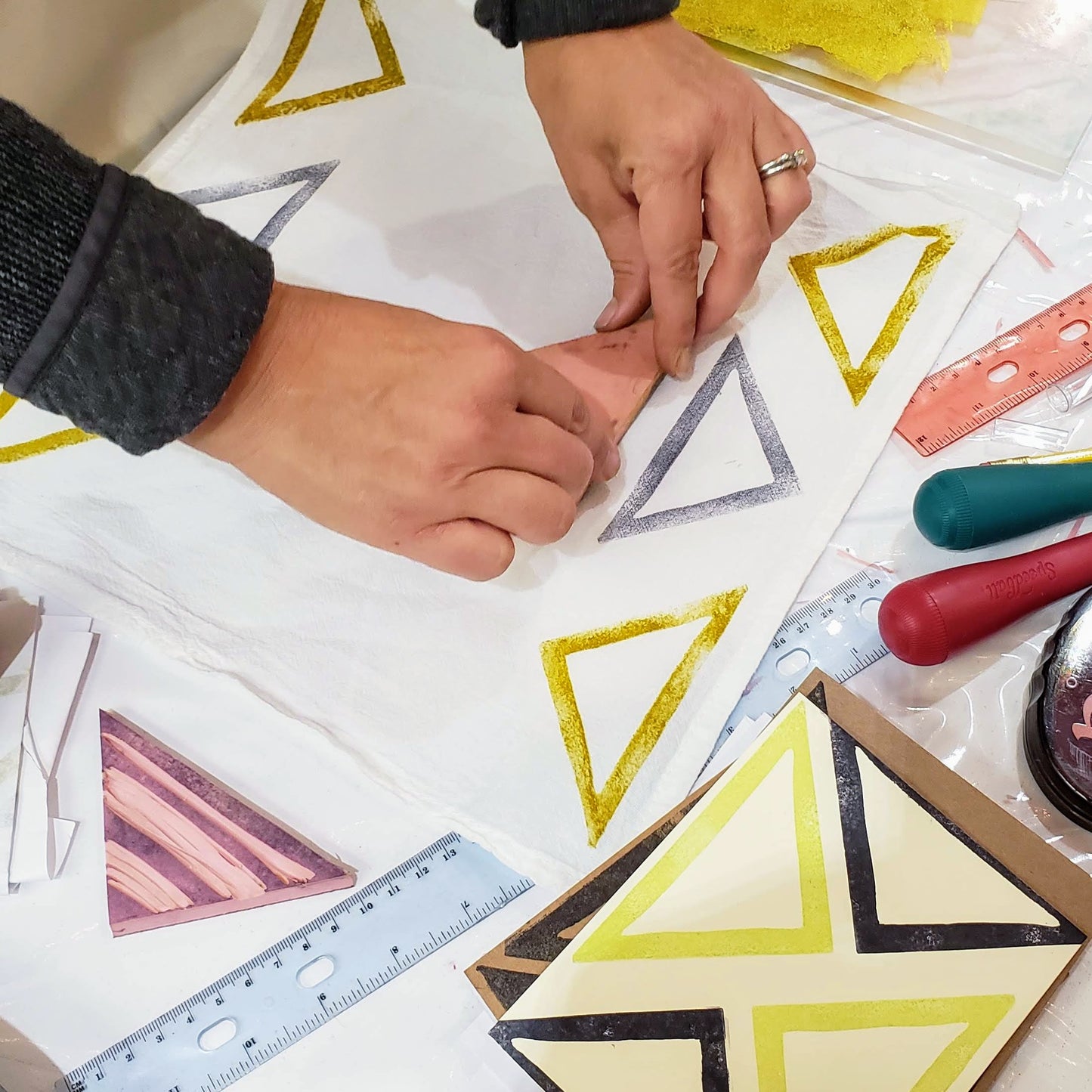 block printing class