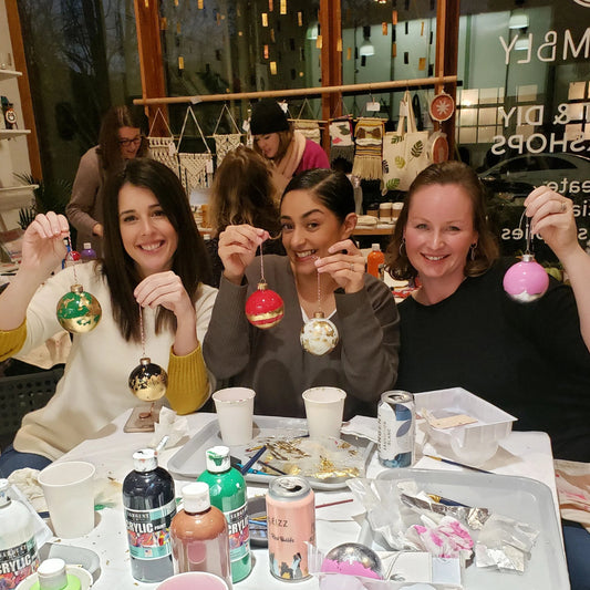 holiday craft night out in portland