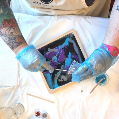 Resin craft class assembly craft studio