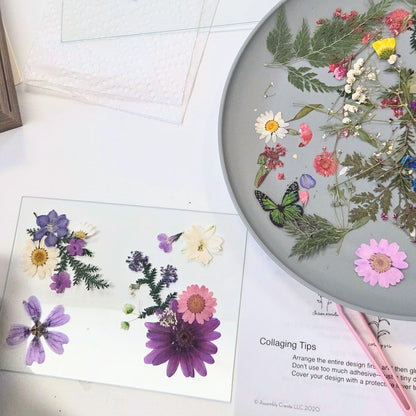 Flower Pressing Art Crafts Class 