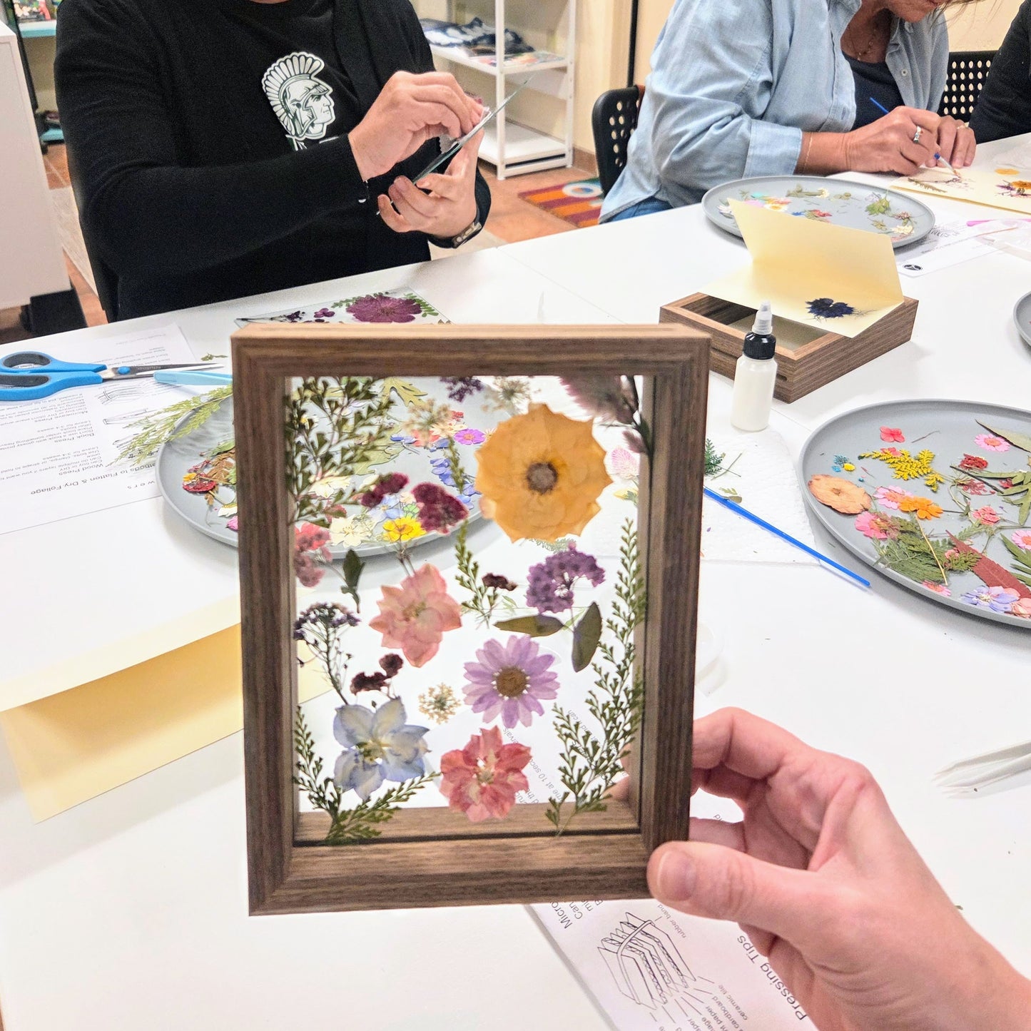 pressed flower crafts las cruces