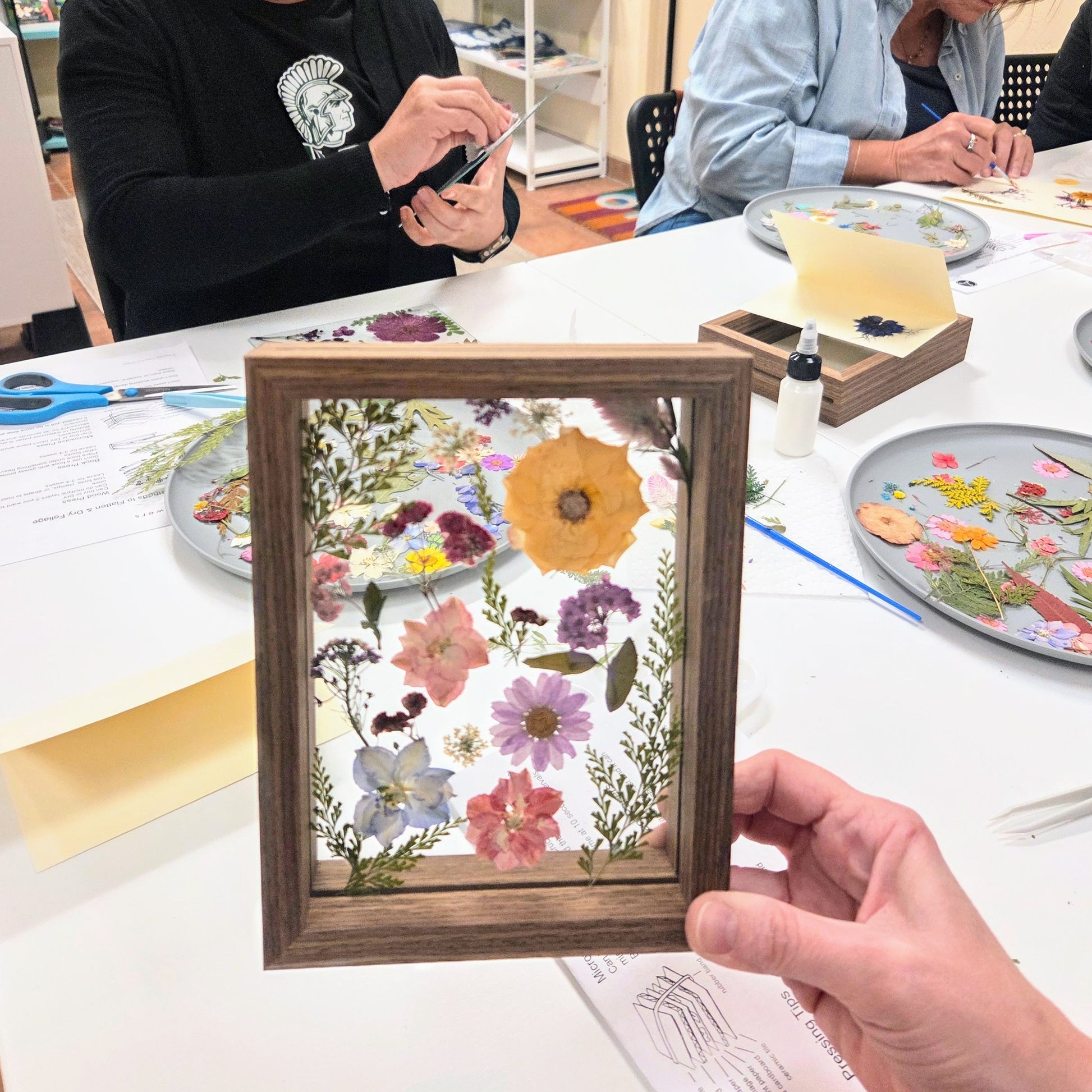 pressed flower crafts las cruces