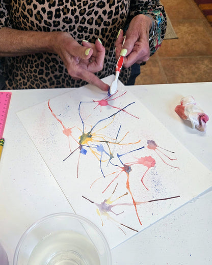 Watercolor Texture Techniques Workshop