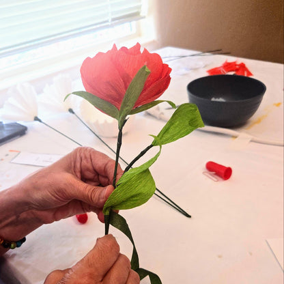 how to make paper flowers