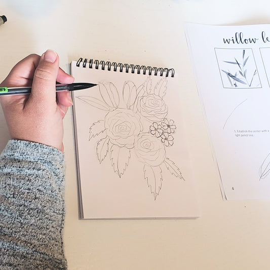 learn to draw flowers in Las Cruces