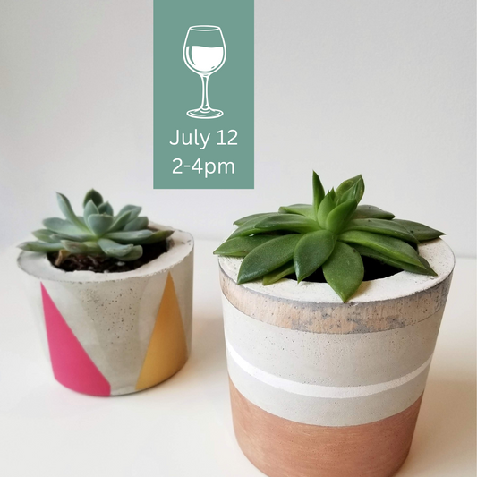 craft sip winery concrete planter diy mesilla