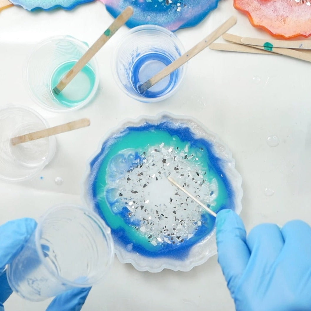 Resin Art Class DIY supply kit