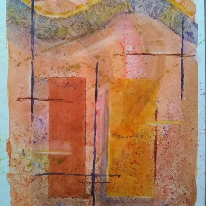 Fun beginner's watercolor painting class