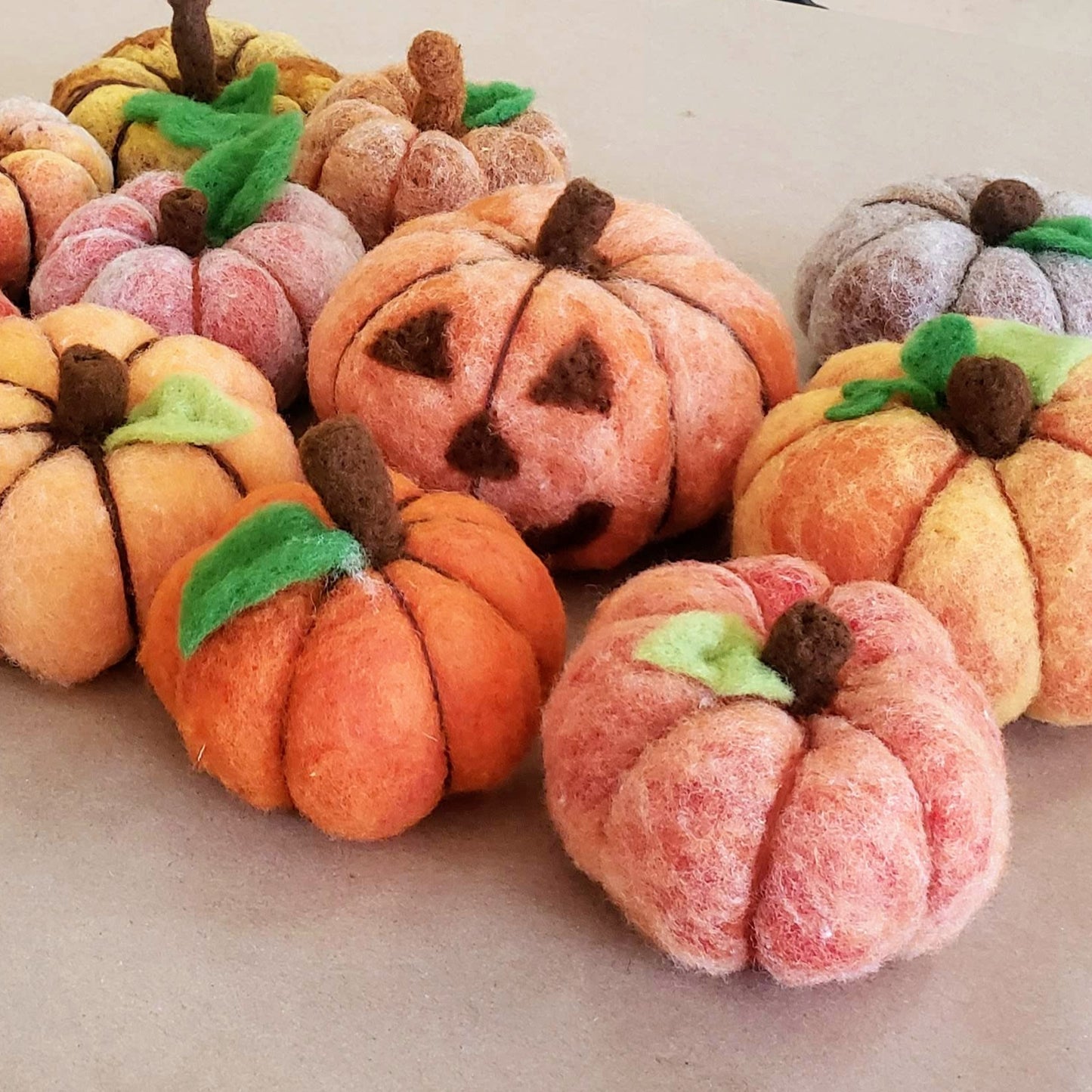 [Virtual] Intro to Needle Felting Class: Pumpkins!