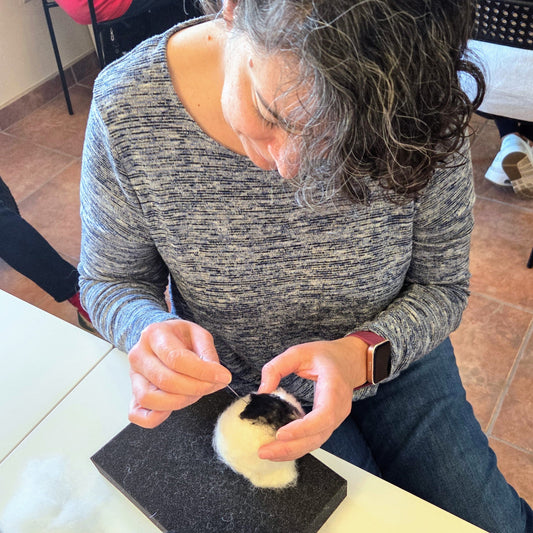 How to Needle Felted Wool Las Cruces 