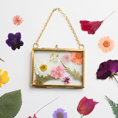 [Virtual] Pressed Flower Collage Class