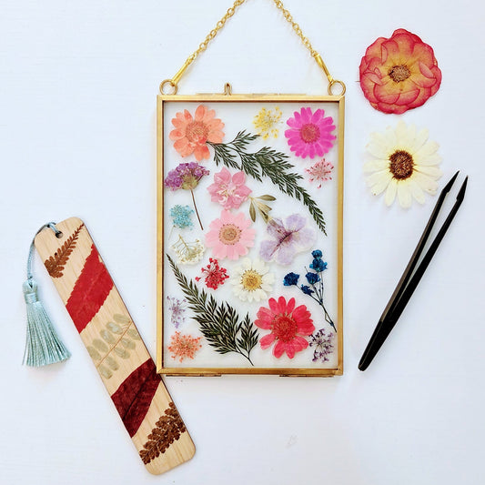 Pressed Flower Art Class Las Cruces