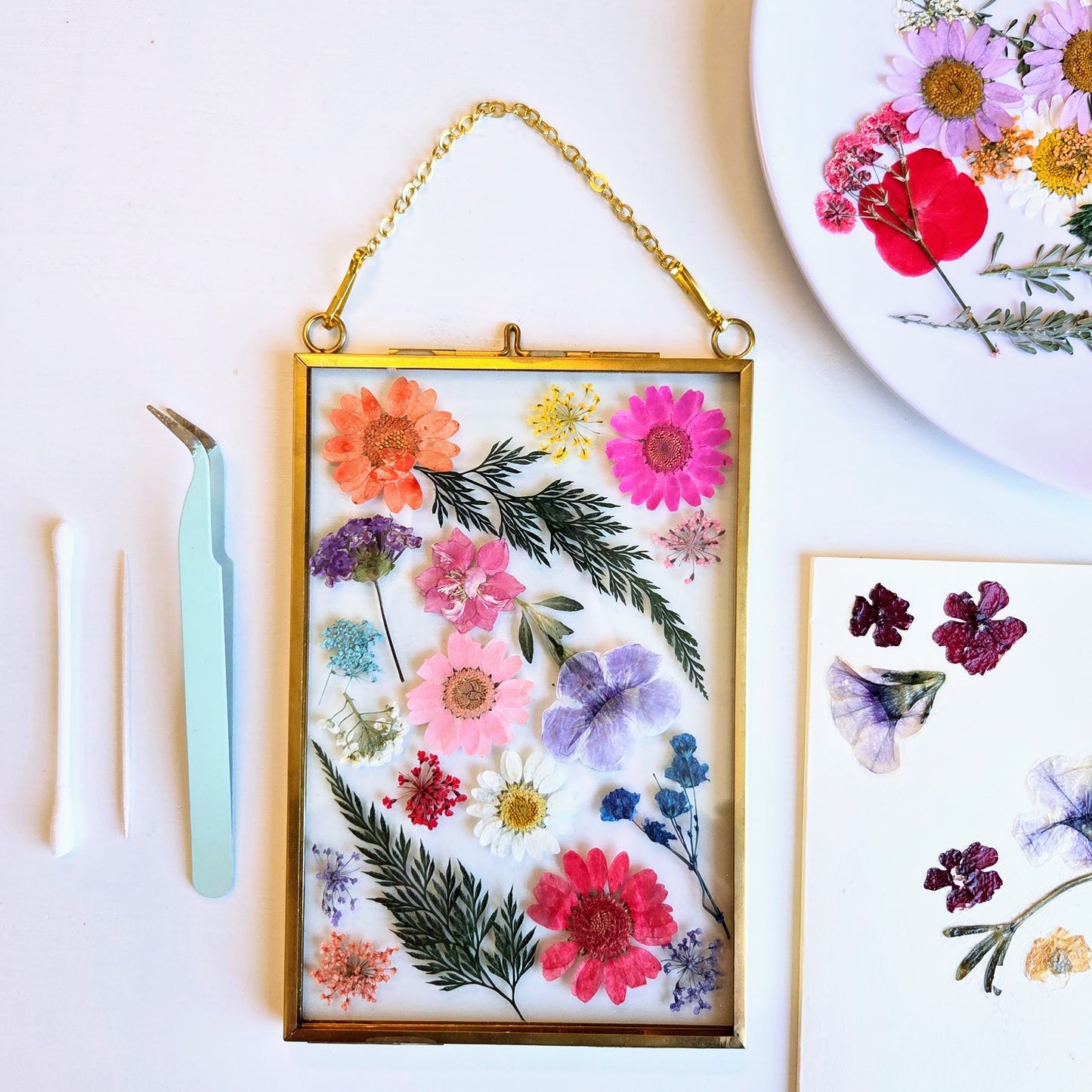 Pressed Flower Collage Workshop