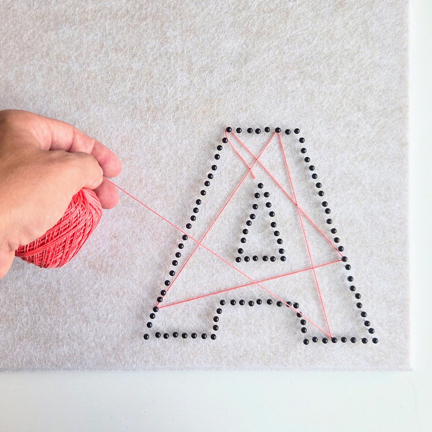 Drop-In Creative Studio: String Art Bulletin Board