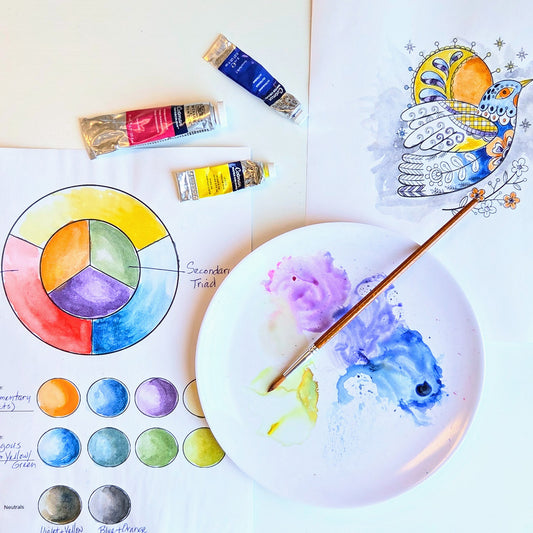Watercolor Color Schemes Workshop