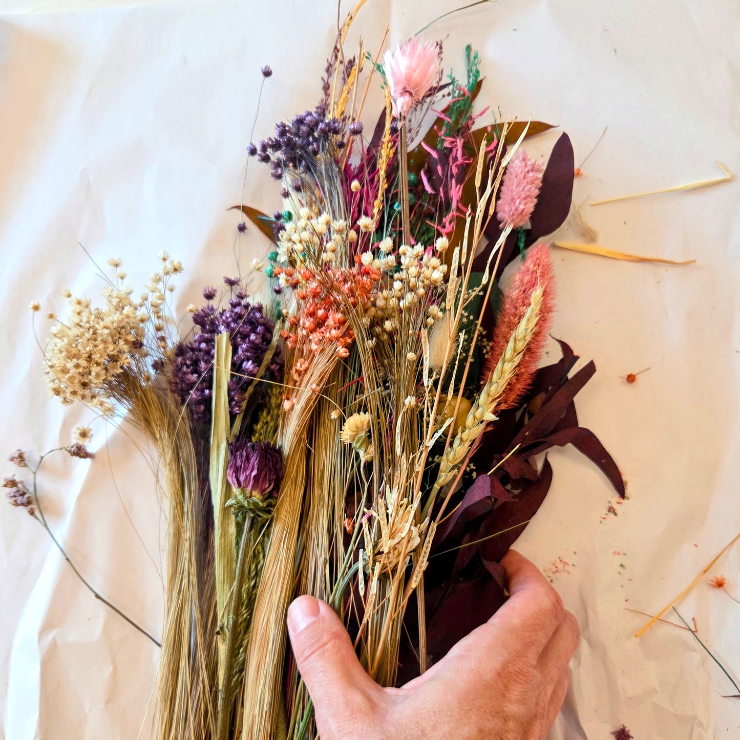 Dried Floral Moon Wreath Workshop