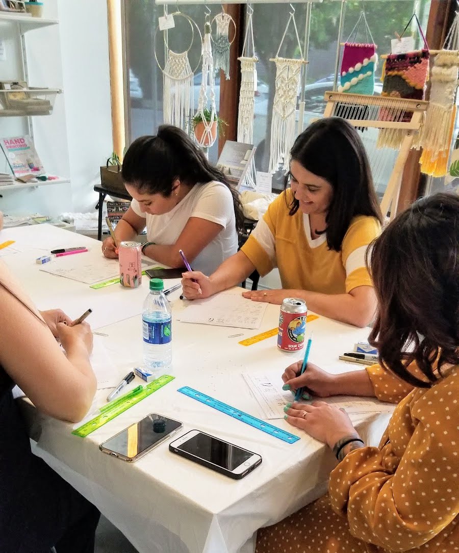 learn how to draw letters class