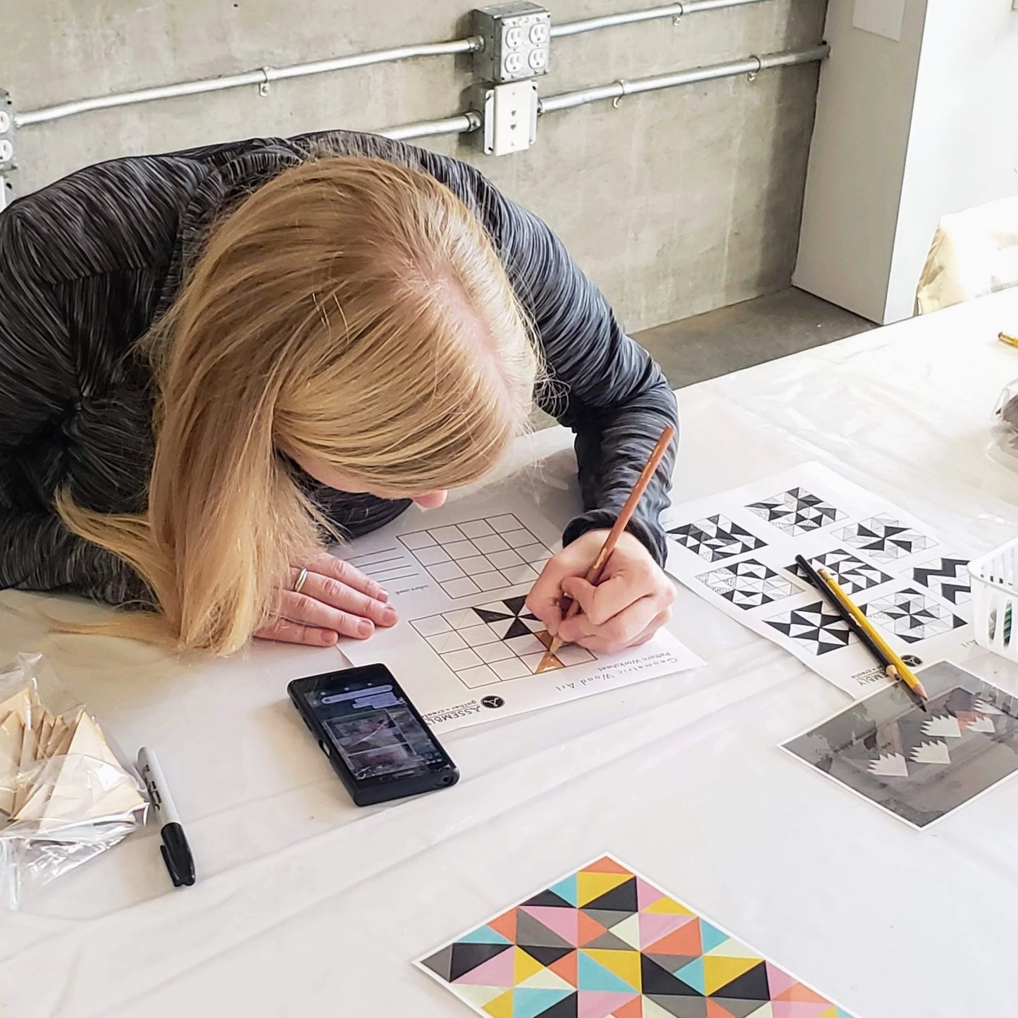 Geometric Wood Art Workshop