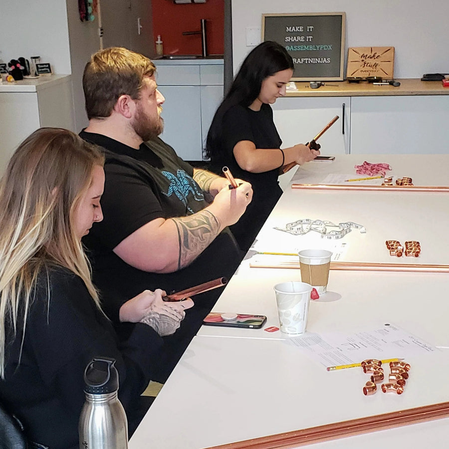 fun crafty date night in portland