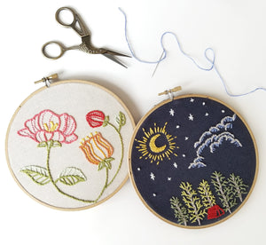 beginner's embroidery online class