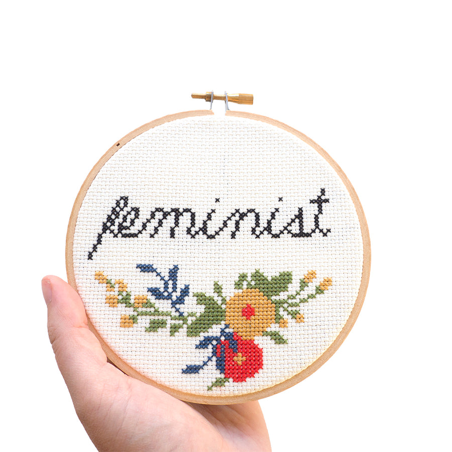 Cross stitch embroidery class