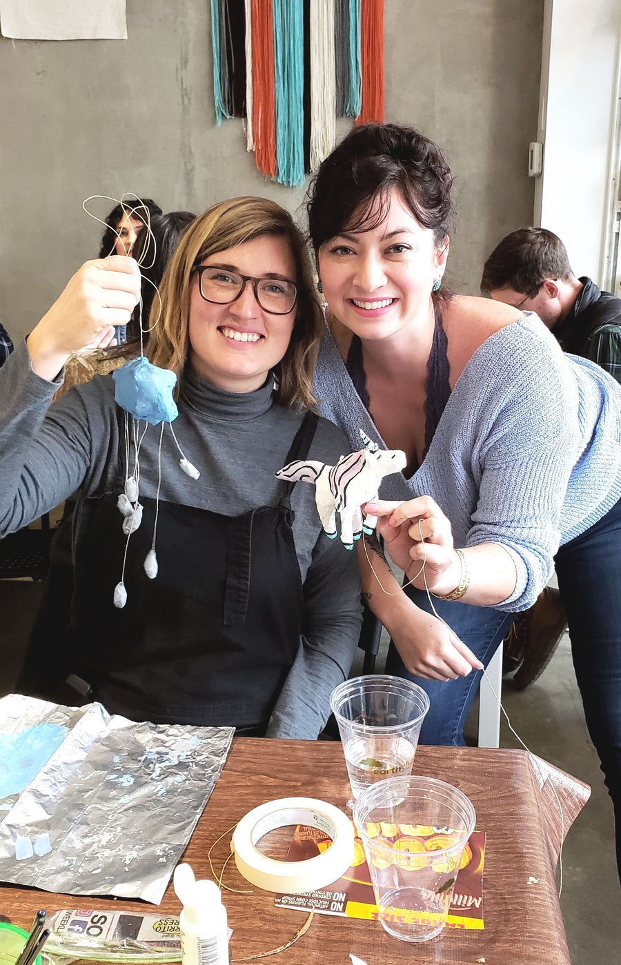 paper craft sculpture workshop