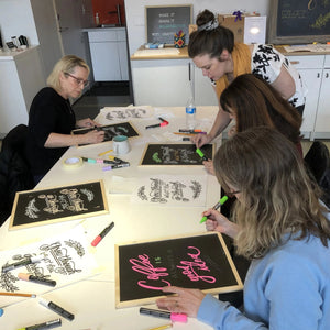 Chalkboard Art & Lettering Workshop