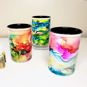alcohol ink blending class