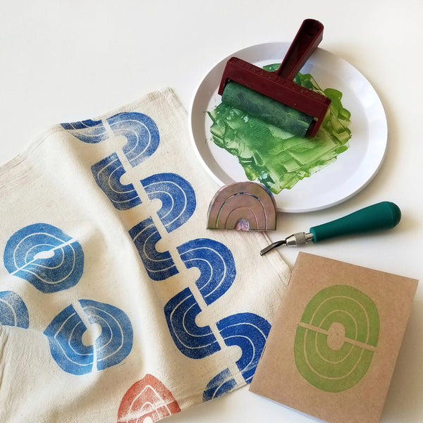 Block Printing Workshop – Assembly: gather + create