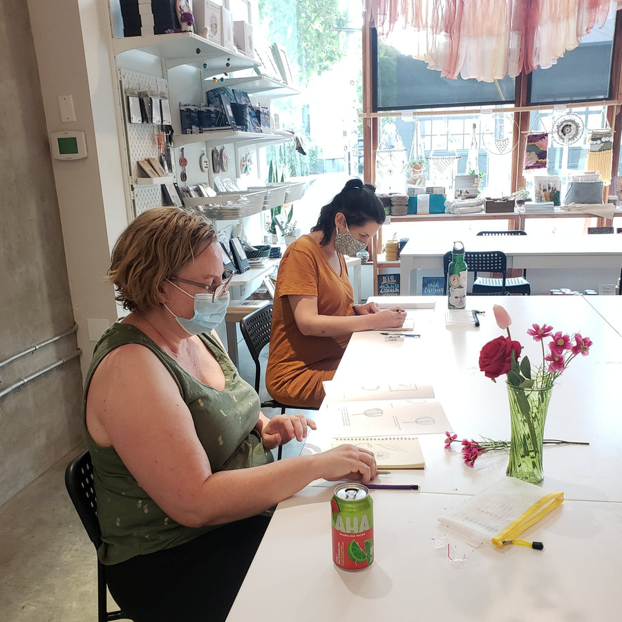 botanical drawing class