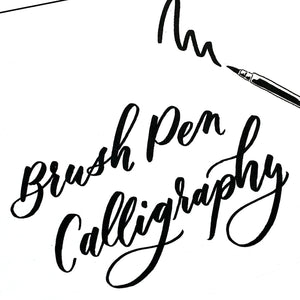 Online Class Kit - Brush Pen Calligraphy