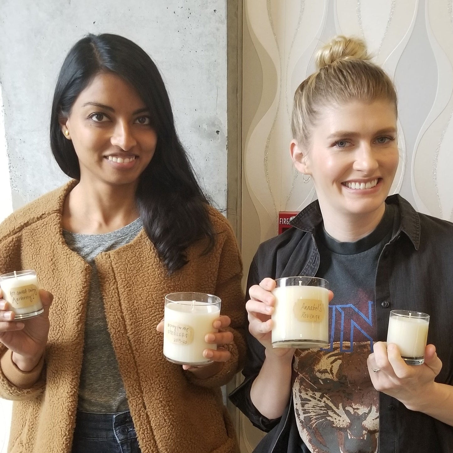 Online virtual soy candle making class