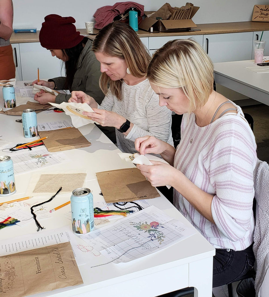 learn how to embroider in portland