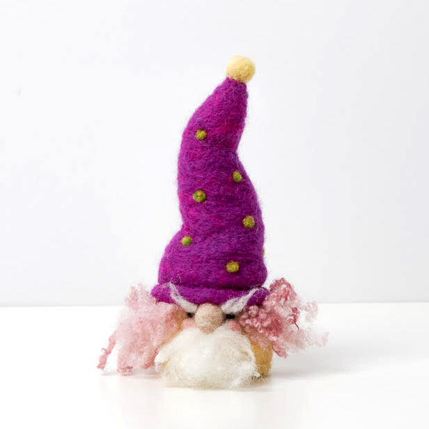 needle felting class gnomes 