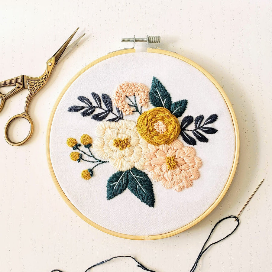 Online] Fill Stitch Embroidery Class – Assembly: gather + create