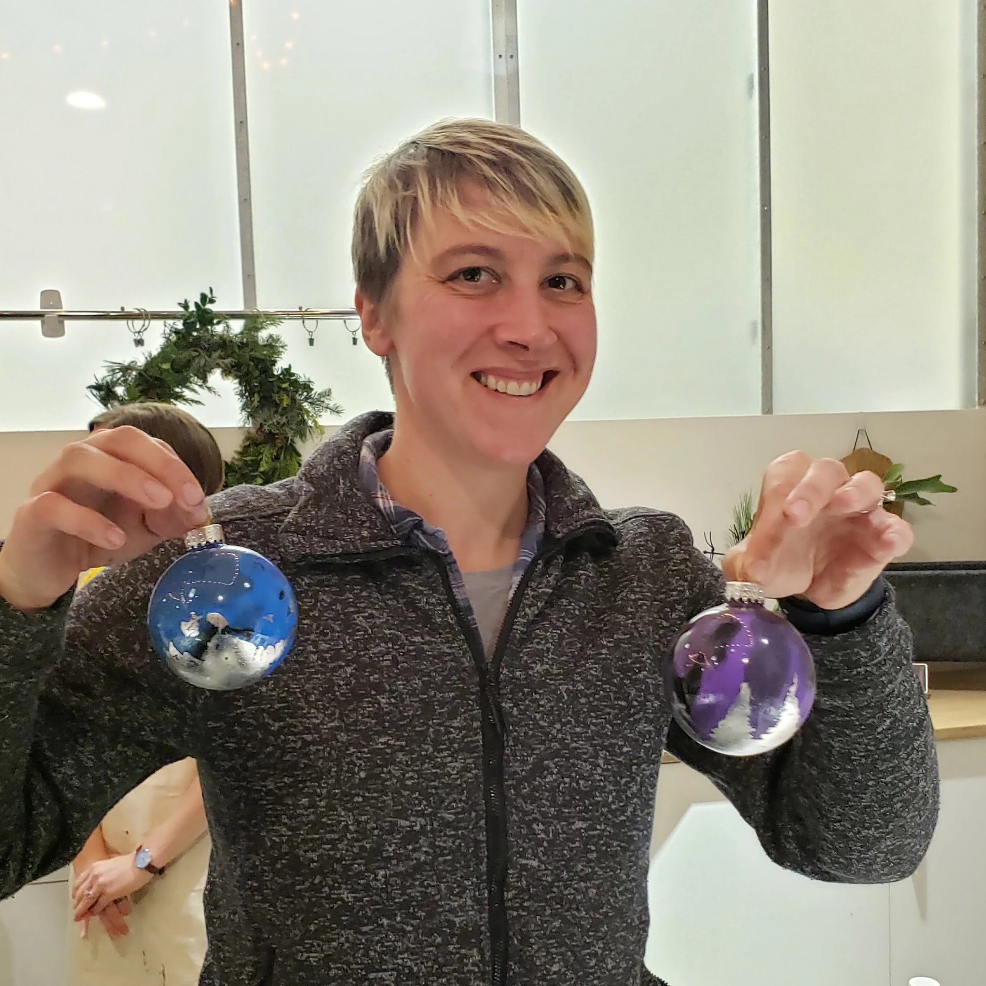 handmade holiday craft gift making class portland