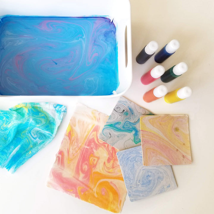 marbling paper and fabric class in portland