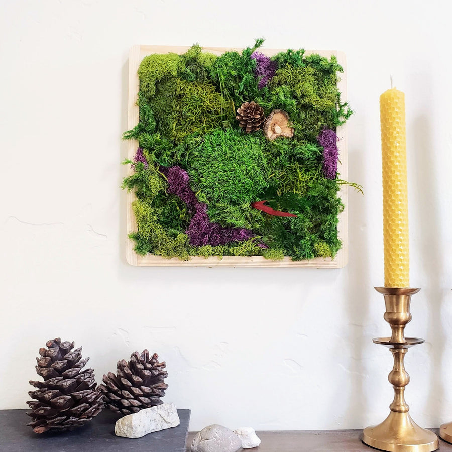 Online] Moss Wall Art Class – Assembly: gather + create