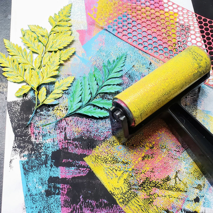 Online] Nature Gel Printing Class – Assembly: gather + create