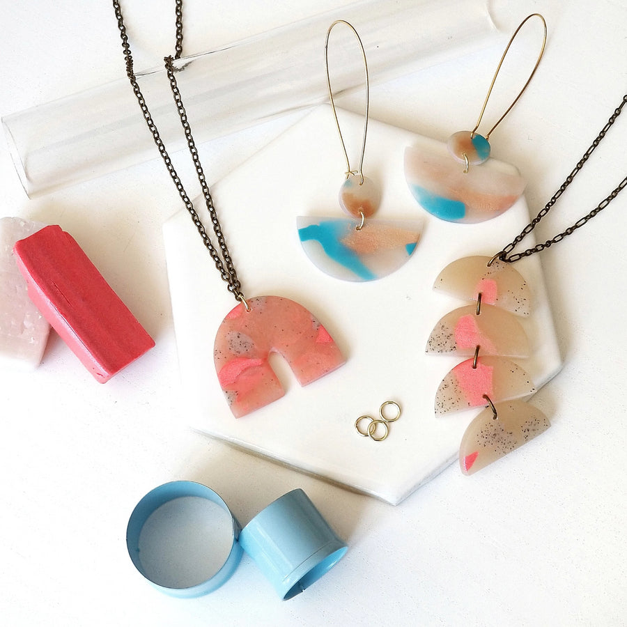 polymer clay jewelry workshop portland