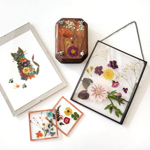 pressed flower crafts diy