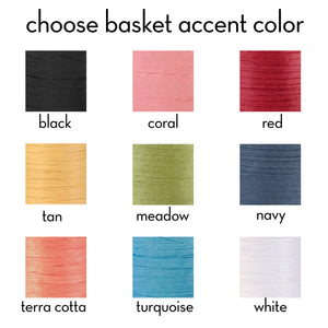 paper raffia colors for supply kit