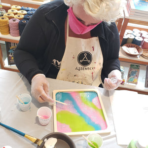resin art workshops