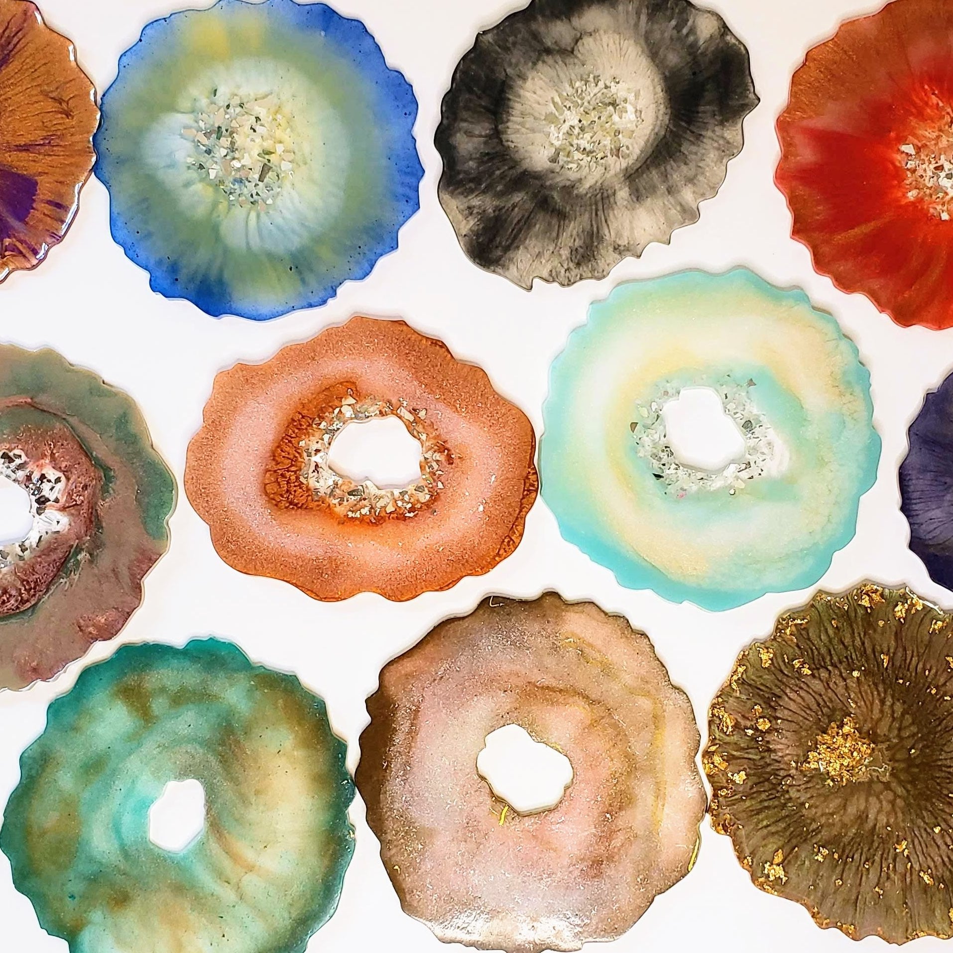 resin art class corporate event