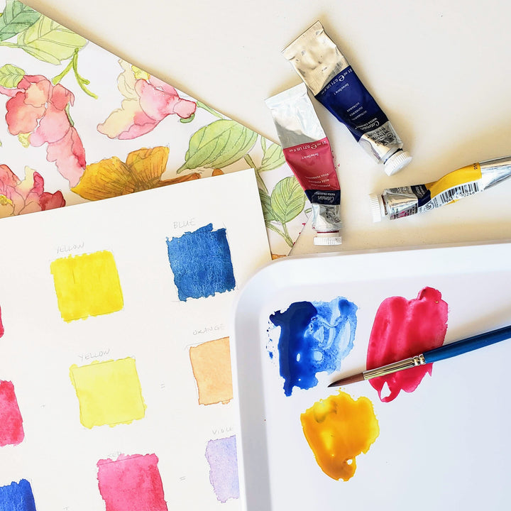 online watercolor painting class beginner 