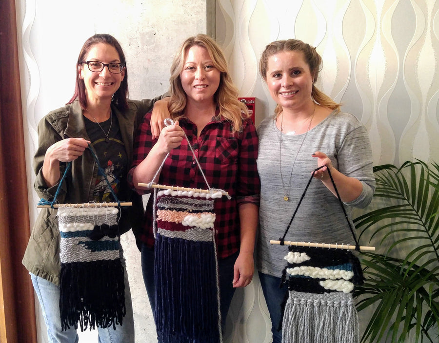 Modern Weaving Wall Hanging Workshop