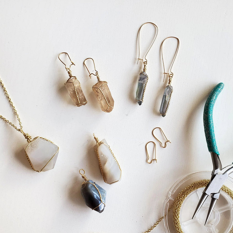 learn how to make crystal pendant jewelry